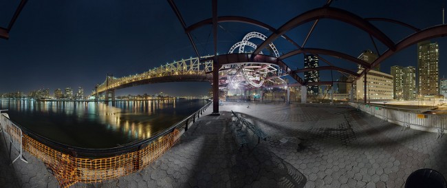 East River Park, c-print, 96x40in, 242x102cm, edition of 6